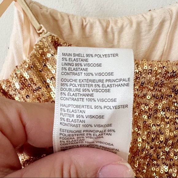 NWT Free People Sequin Crop Top - Picture 6 of 6